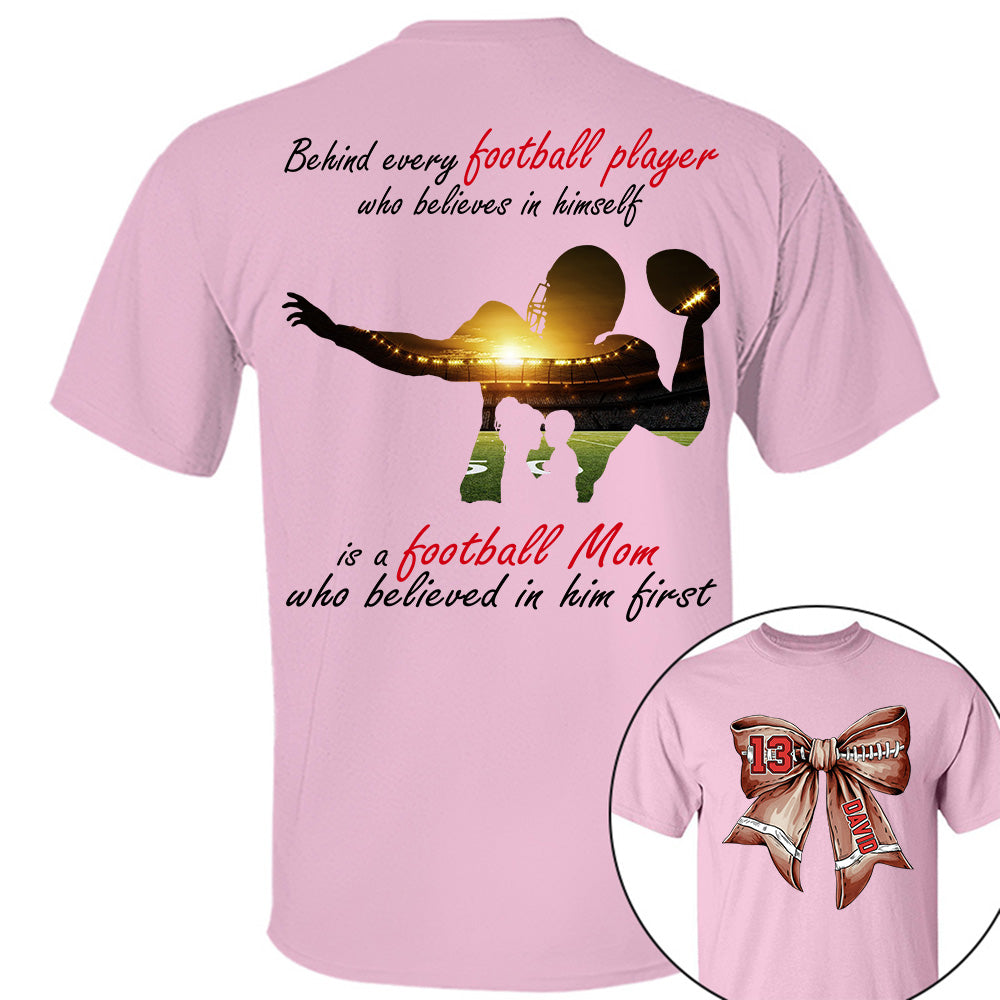 Football Mom Shirt, Personalized Football Shirt, Gift For Football Lover A2110 Do99