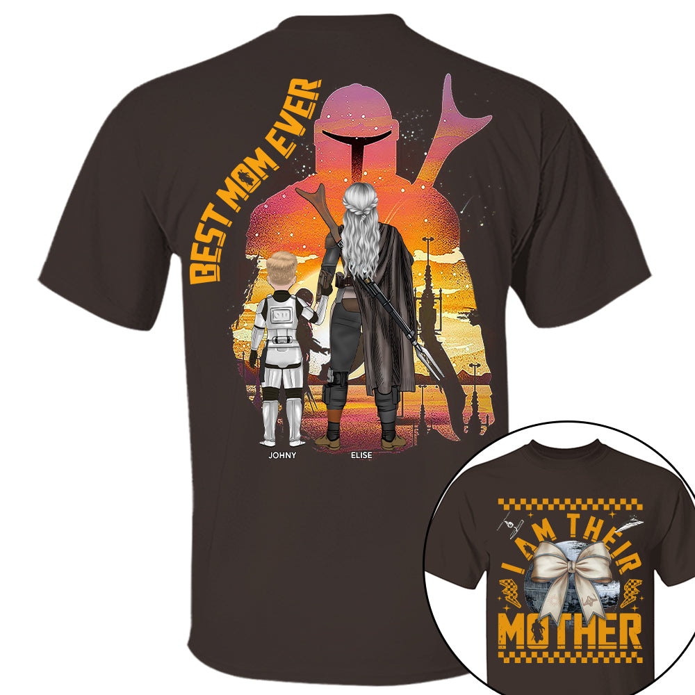 I Am Their Mother -Personalized Shirt For Mom - Custom Kid Shirt Mother's Day HIXX