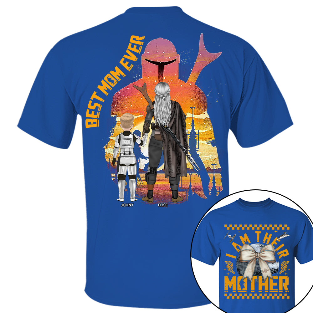 I Am Their Mother -Personalized Shirt For Mom - Custom Kid Shirt Mother's Day HIXX