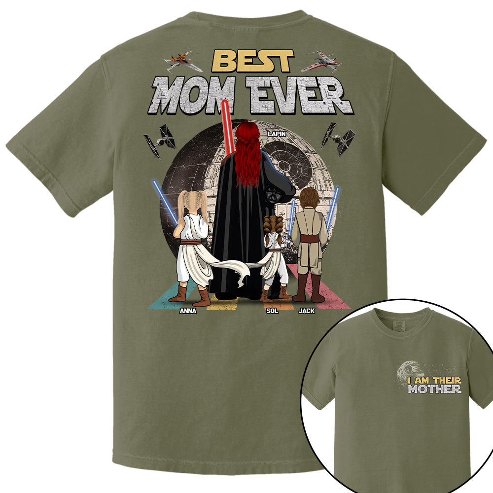 I Am Their Mother Best Mom Ever - Personalized Shirt - Gift For Mom, Mother's Day 2026 T1807 T24
