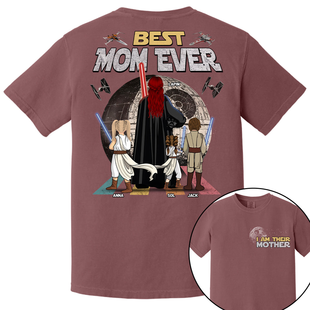 I Am Their Mother Best Mom Ever - Personalized Shirt - Gift For Mom, Mother's Day 2026 T1807 T24
