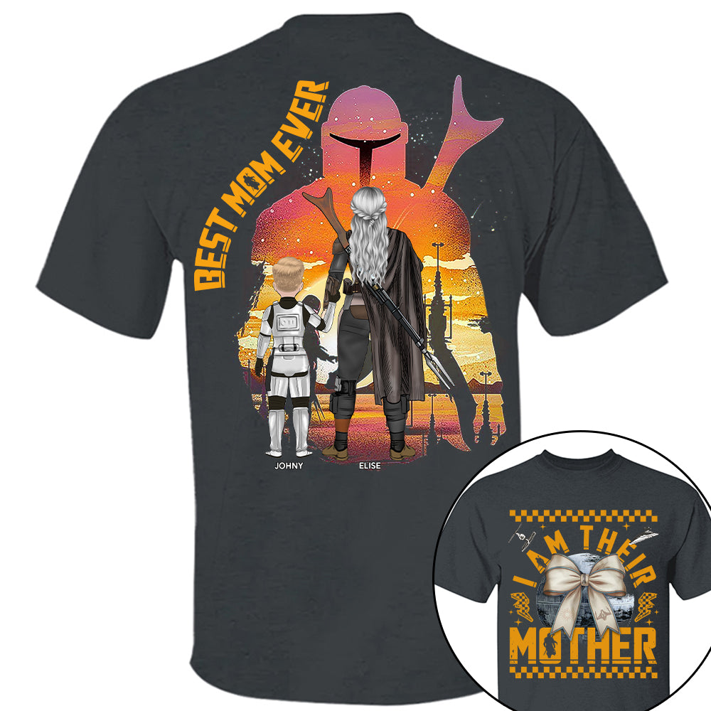 I Am Their Mother -Personalized Shirt For Mom - Custom Kid Shirt Mother's Day HIXX