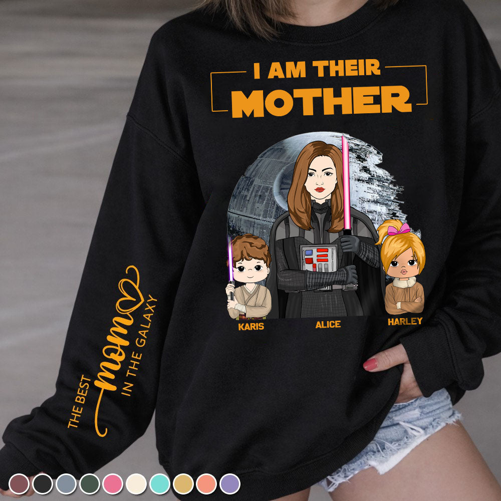 I Am Their Mother Custom Over Print Shirt For Mom - Mother's Day Gift T1807 Nh00