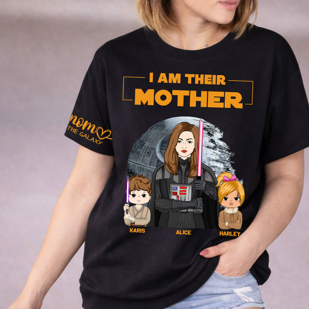 I Am Their Mother Custom Over Print Shirt For Mom - Mother's Day Gift T1807 Nh00