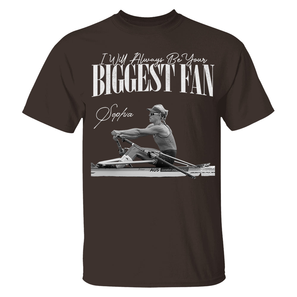 I'll Always Be Your Biggest Fan - Washed Tee Retro Bootleg Shirt For Rowing Players NA02