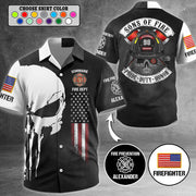 Sons of Fire Pride Duty Honor,  Personalized All Over Print Shirt For Firefighter T1807 Hv01