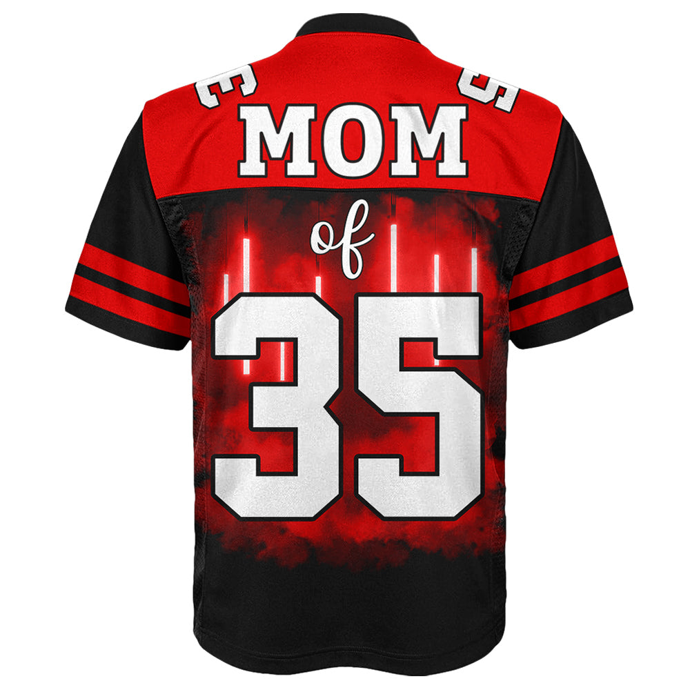 I Will Always Be Your Biggest Fan, Custom Photo Football Game Day Football Jersey, Personalized Gift For Football Player Na02 Do99