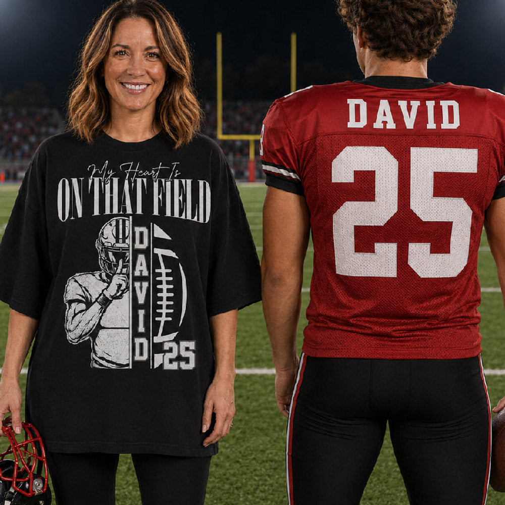 Custom Football Team Shirt, Gift For Football Mom L0411 Nh00