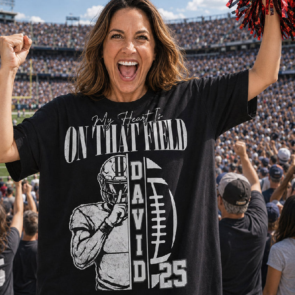 Custom Football Team Shirt, Gift For Football Mom L0411 Nh00
