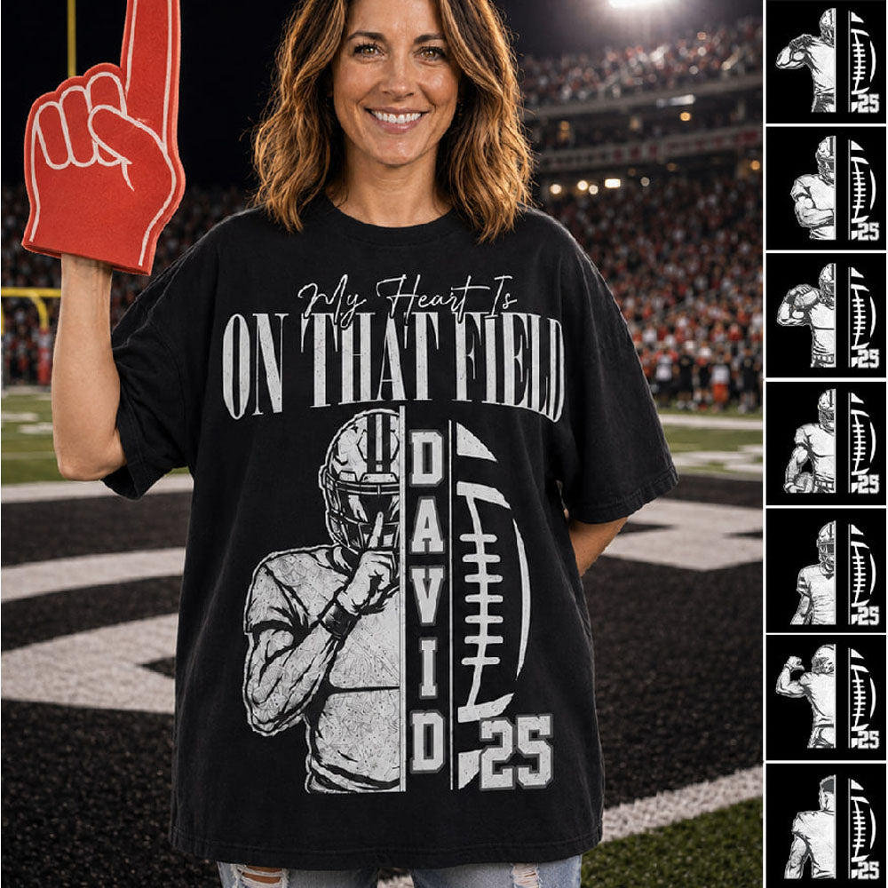 Custom Football Team Shirt, Gift For Football Mom L0411 Nh00