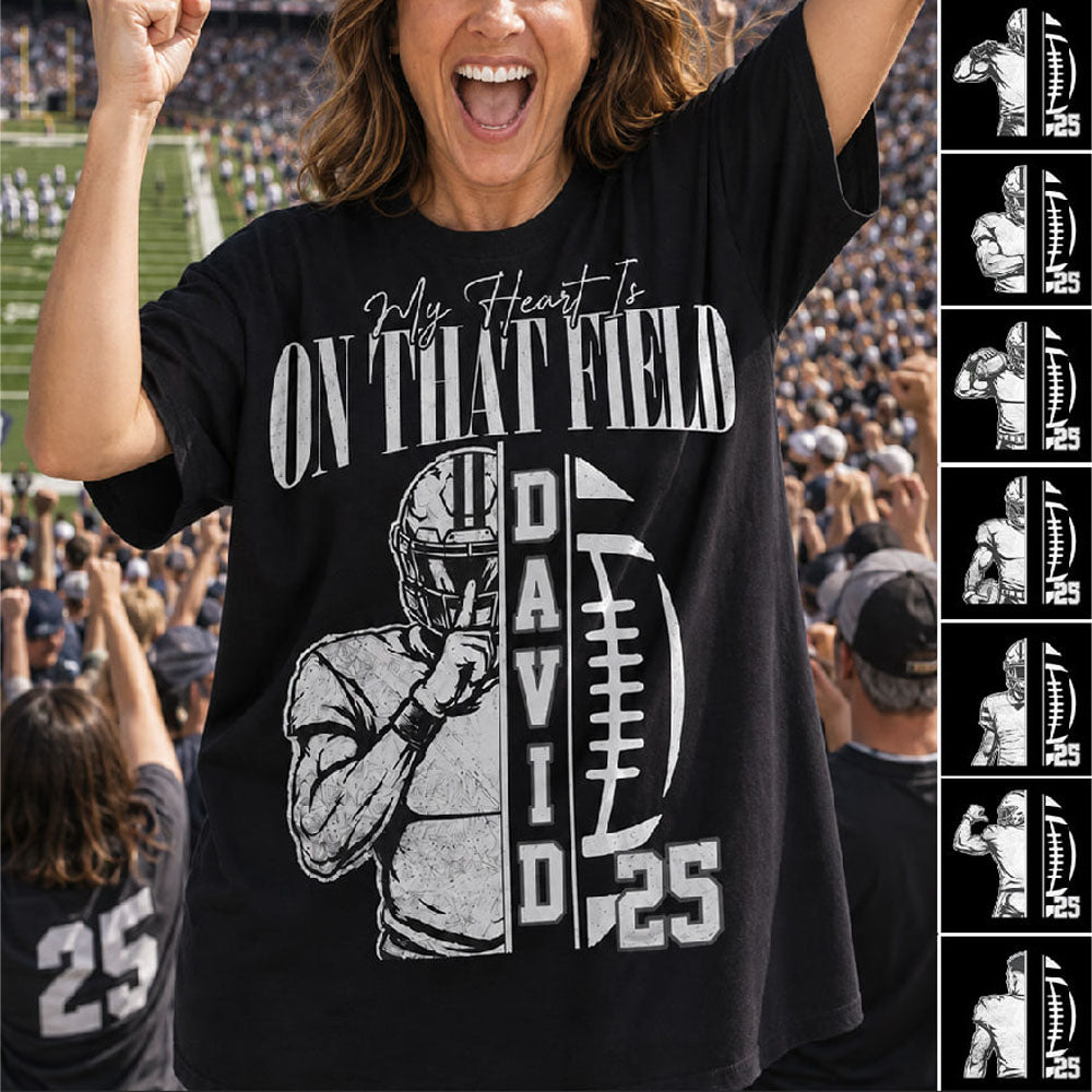 Custom Football Team Shirt, Gift For Football Mom L0411 Nh00