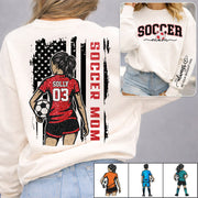 Soccer Mom - I'll Always Be Your Biggest Fan Personalized Shirt For Soccer Family T1807 T24