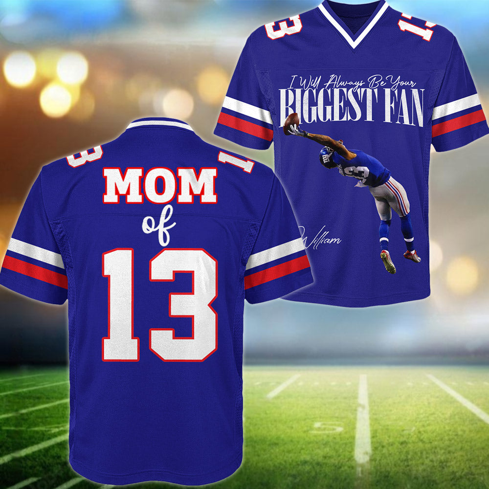 Custom Photo Football Game Day - Personalized Football Jersey Gift for Football Family, Football Lovers A2110 Li29