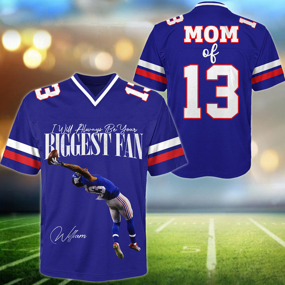 Custom Photo Football Game Day - Personalized Football Jersey Gift for Football Family, Football Lovers A2110 Li29