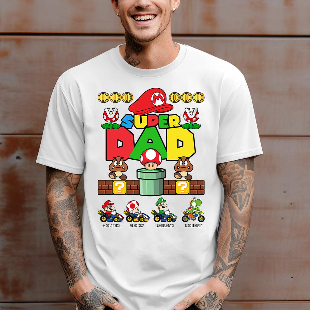 Personalized Super Daddio Shirt, Father's Day Shirt