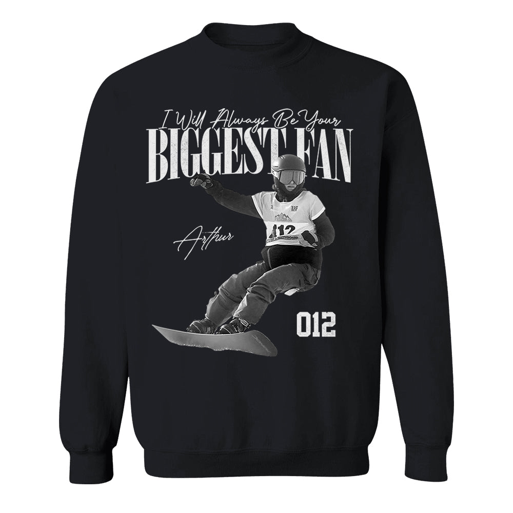 I'll Always Be Your Biggest Fan - Washed Tee Retro Bootleg Shirt For Snowboarding A2110 T24