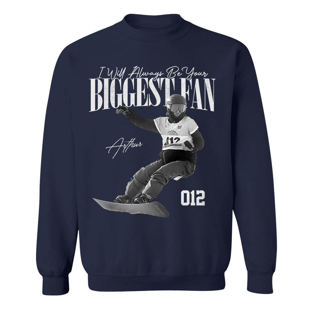 I'll Always Be Your Biggest Fan - Washed Tee Retro Bootleg Shirt For Snowboarding A2110 T24