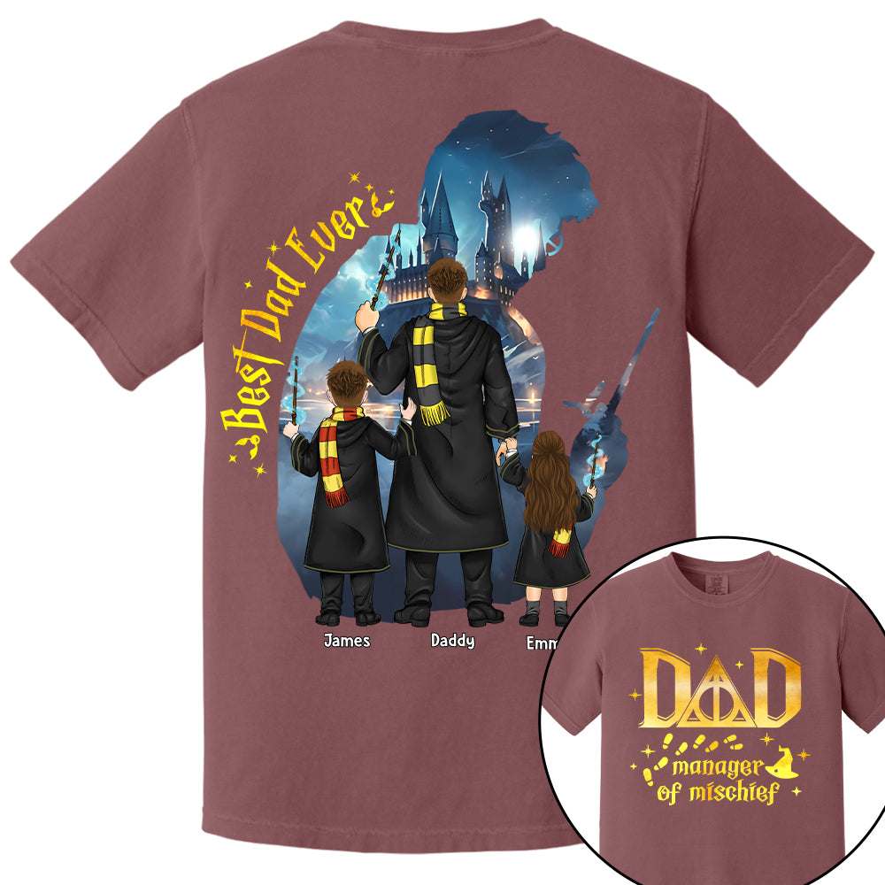 Best Dad Ever - Personalized Shirt For Dad Hv01