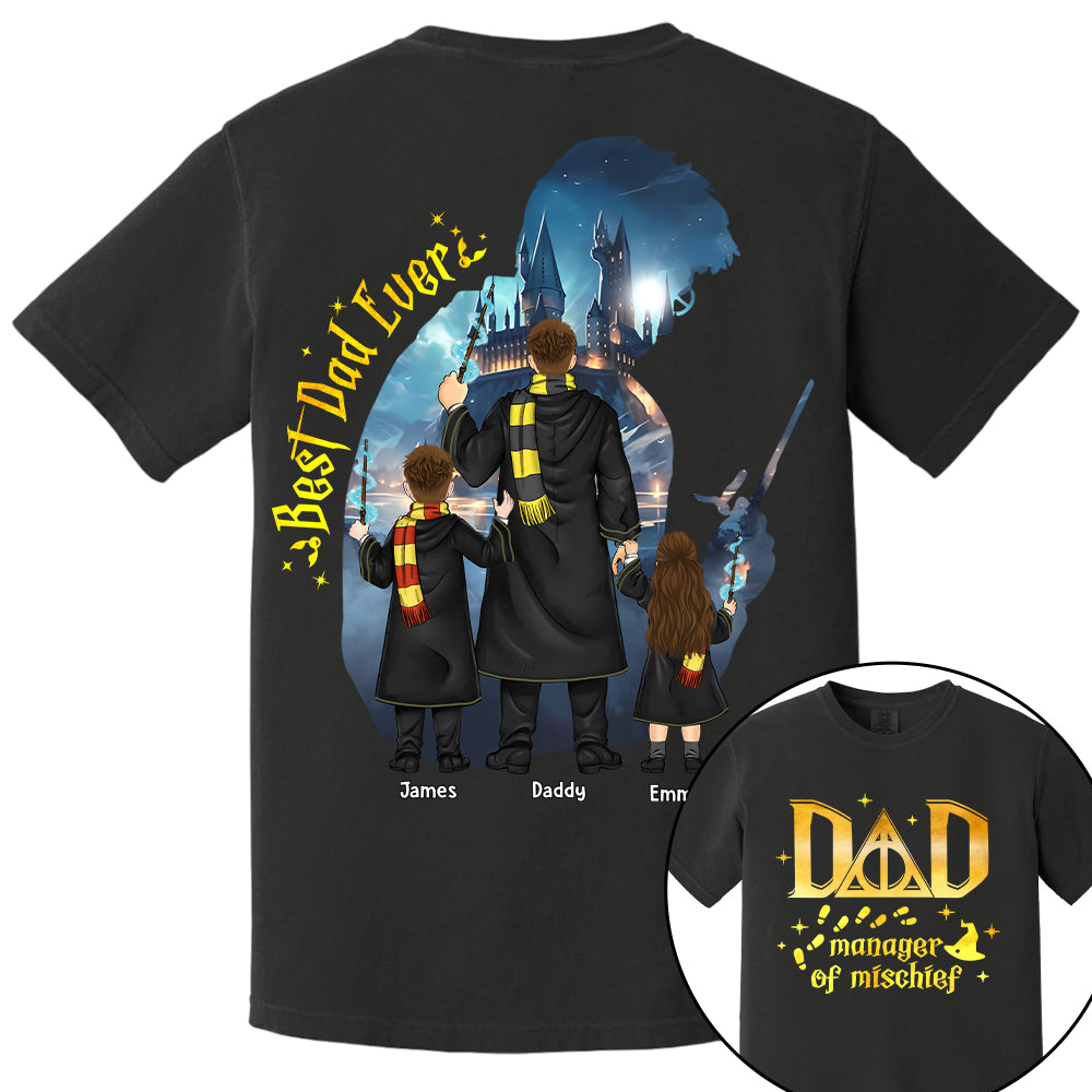 Best Dad Ever - Personalized Shirt For Dad Hv01