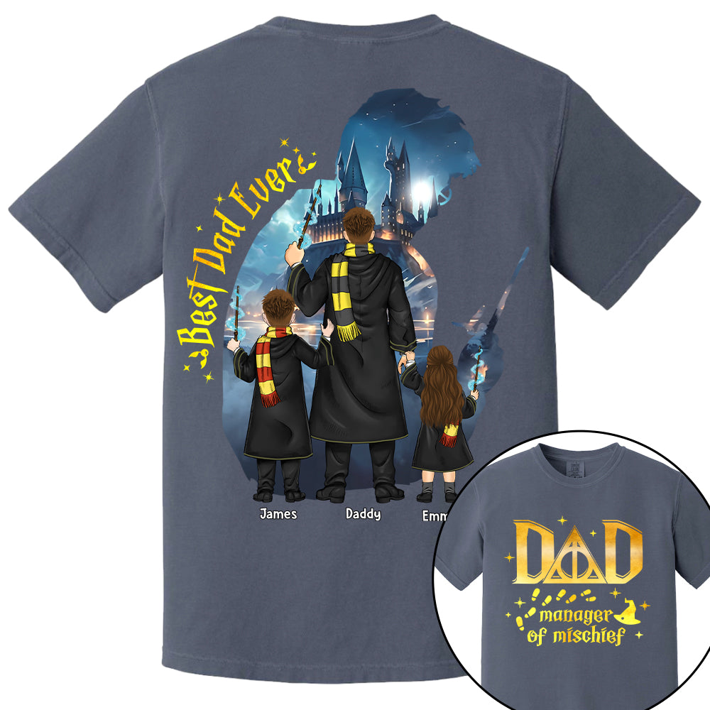 Best Dad Ever - Personalized Shirt For Dad Hv01