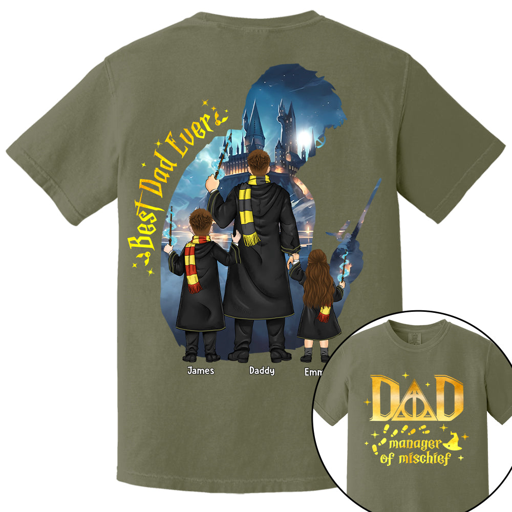 Best Dad Ever - Personalized Shirt For Dad Hv01