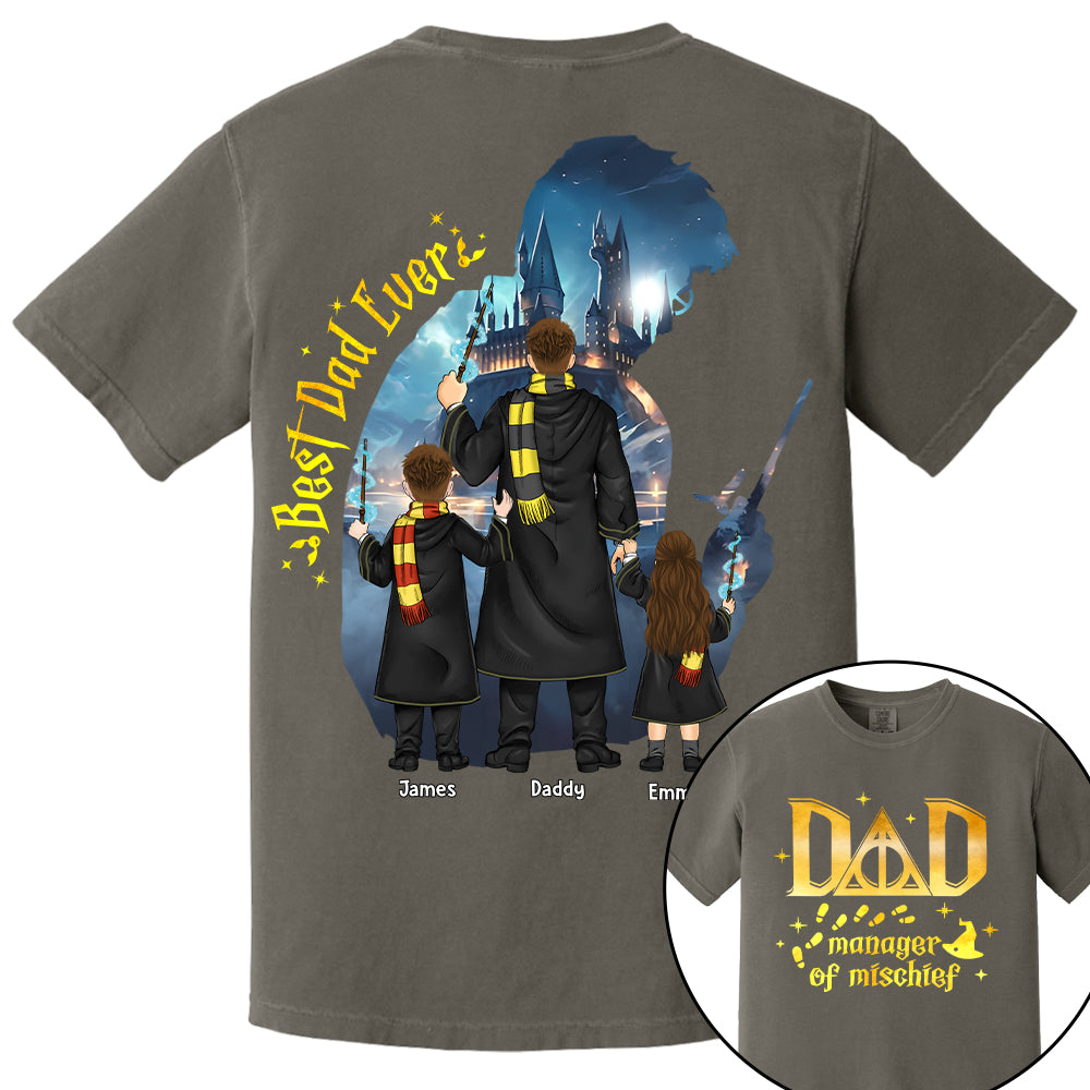 Best Dad Ever - Personalized Shirt For Dad Hv01
