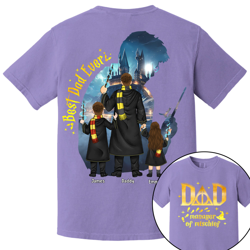 Best Dad Ever - Personalized Shirt For Dad Hv01