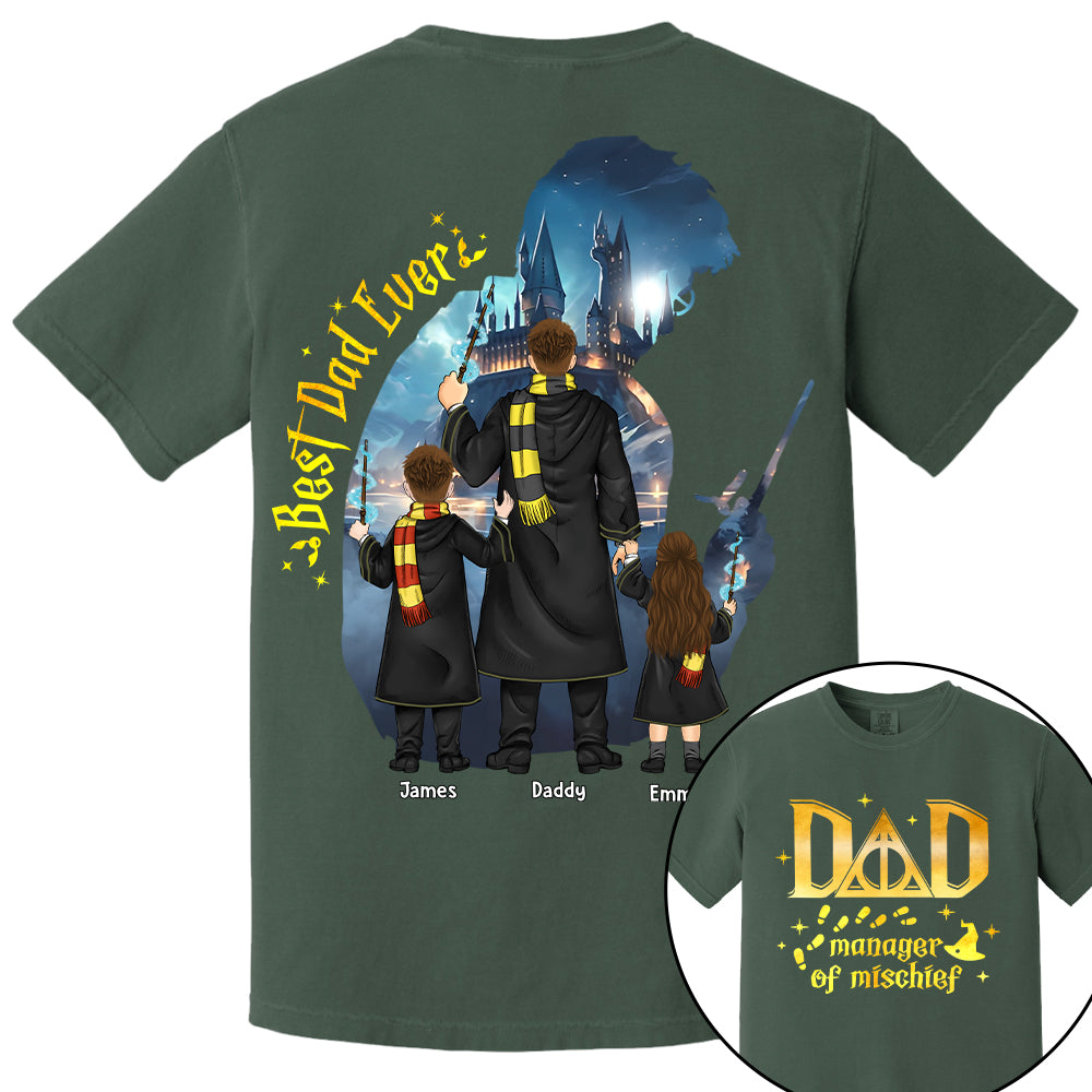 Best Dad Ever - Personalized Shirt For Dad Hv01