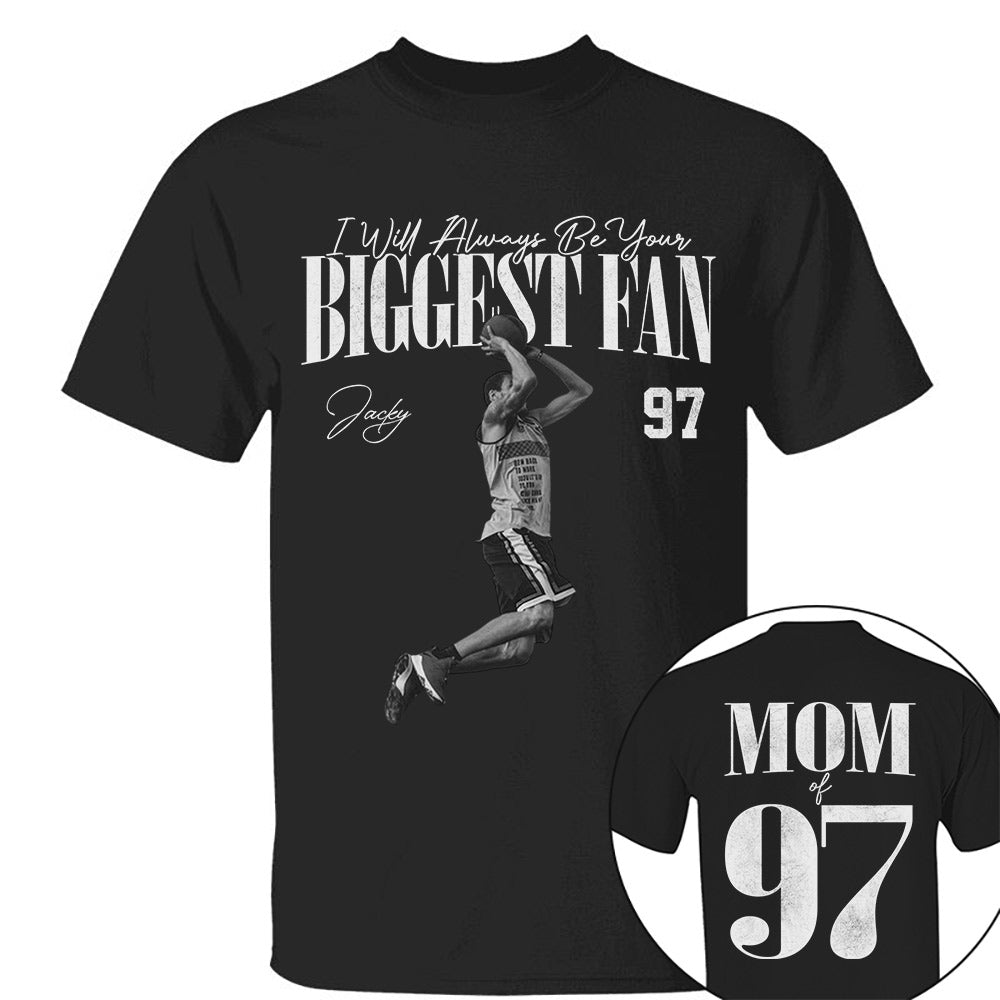 I'll Always Be Your Biggest Fan - Washed Tee Retro Bootleg Shirt For Basketball Players Li29