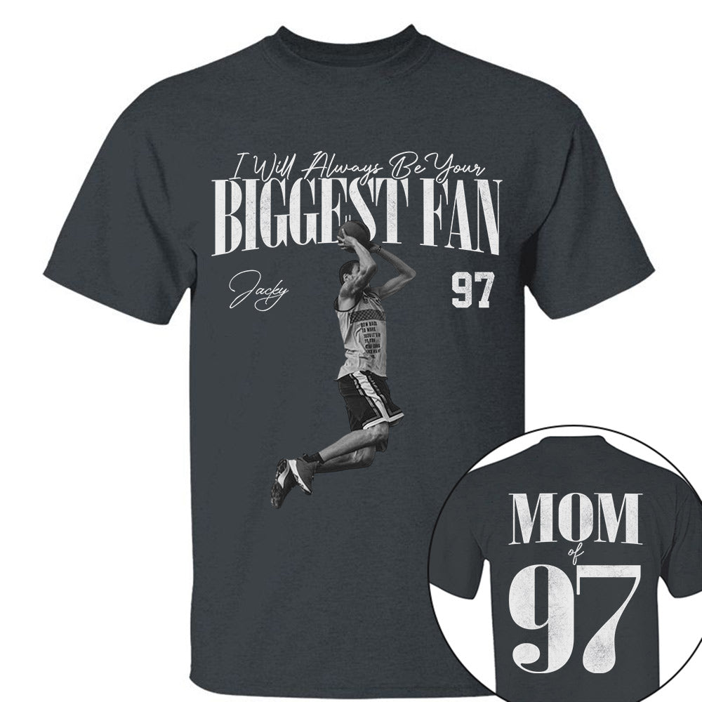 I'll Always Be Your Biggest Fan - Washed Tee Retro Bootleg Shirt For Basketball Players Li29