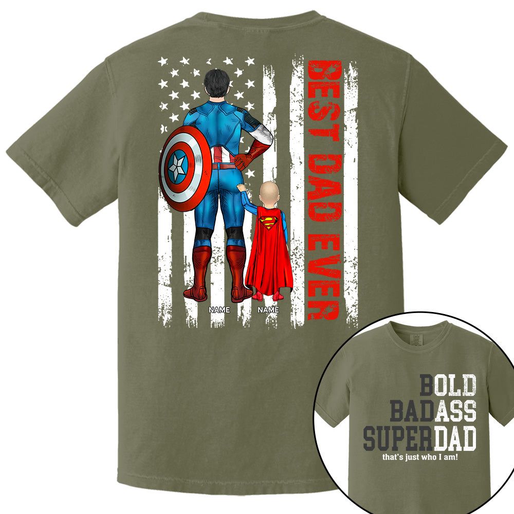 Funny Old Man Saying Gag - Personalized Shirt Gift Birthday for Dad Fathers Day T-Shirt TU20
