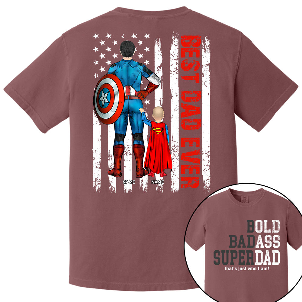 Funny Old Man Saying Gag - Personalized Shirt Gift Birthday for Dad Fathers Day T-Shirt TU20