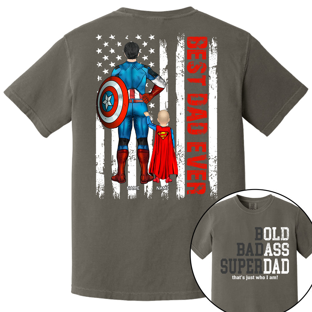 Funny Old Man Saying Gag - Personalized Shirt Gift Birthday for Dad Fathers Day T-Shirt TU20