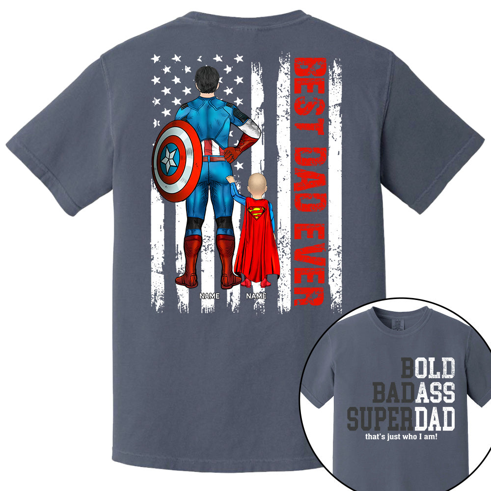 Funny Old Man Saying Gag - Personalized Shirt Gift Birthday for Dad Fathers Day T-Shirt TU20