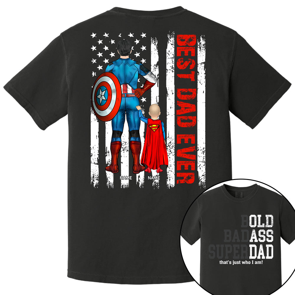 Funny Old Man Saying Gag - Personalized Shirt Gift Birthday for Dad Fathers Day T-Shirt TU20
