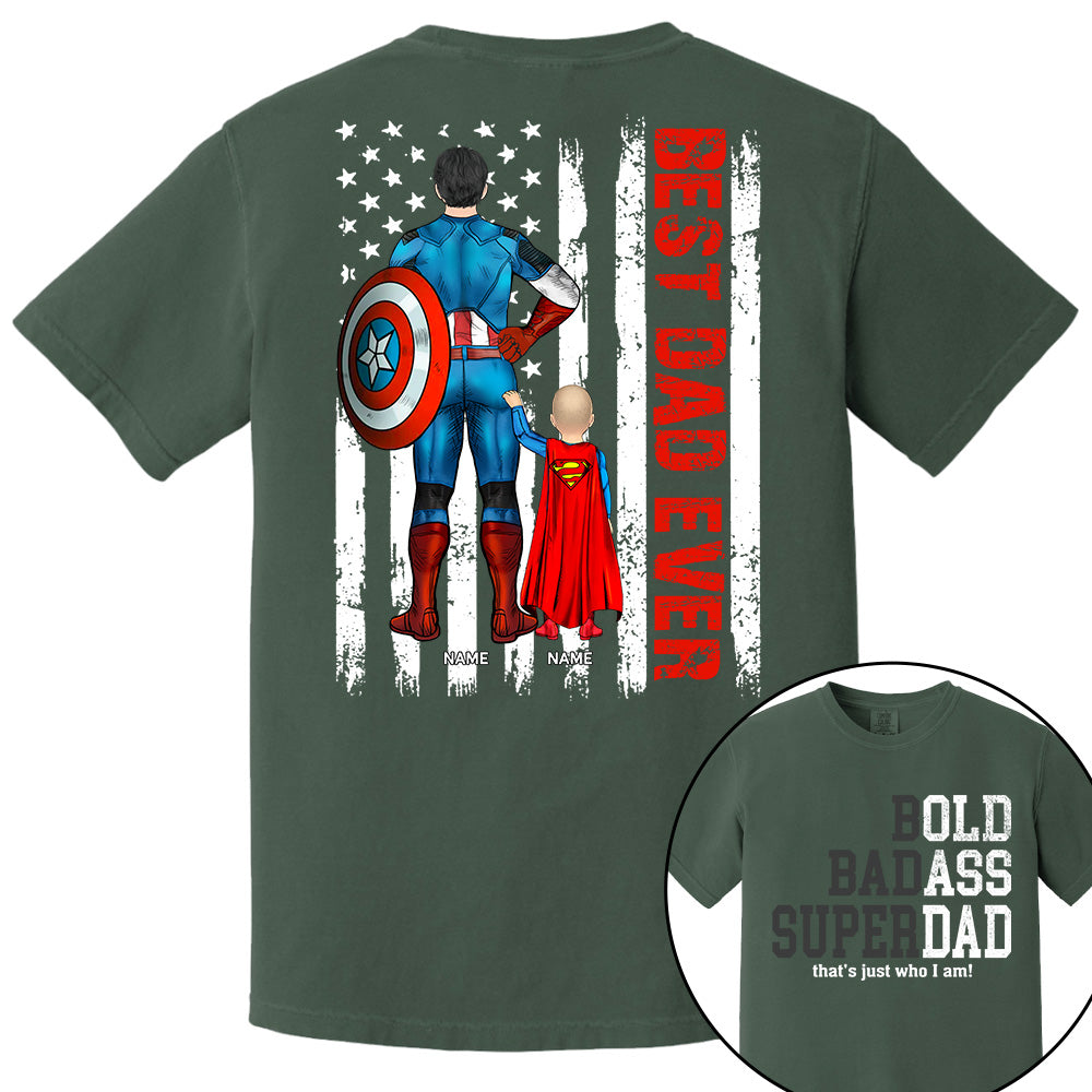 Funny Old Man Saying Gag - Personalized Shirt Gift Birthday for Dad Fathers Day T-Shirt TU20