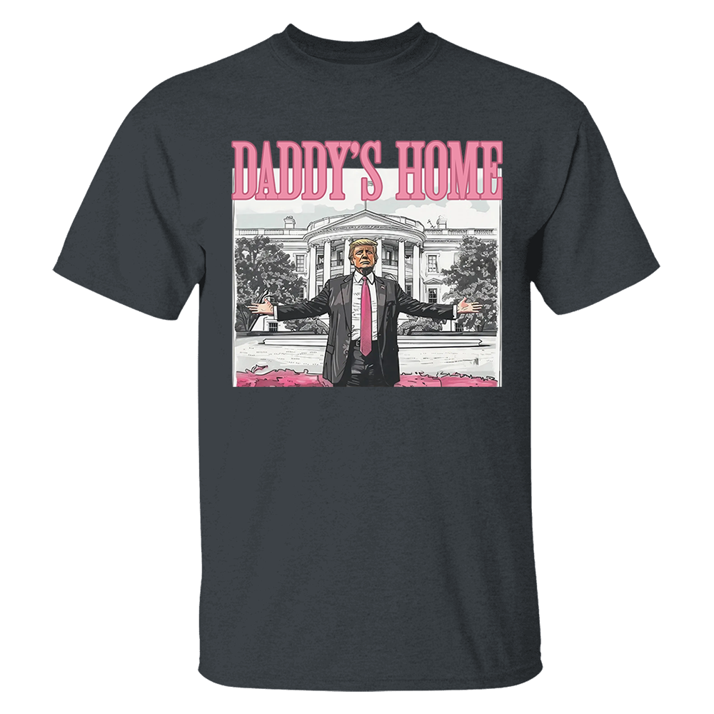 Daddys Home White House Pink Trump 2024