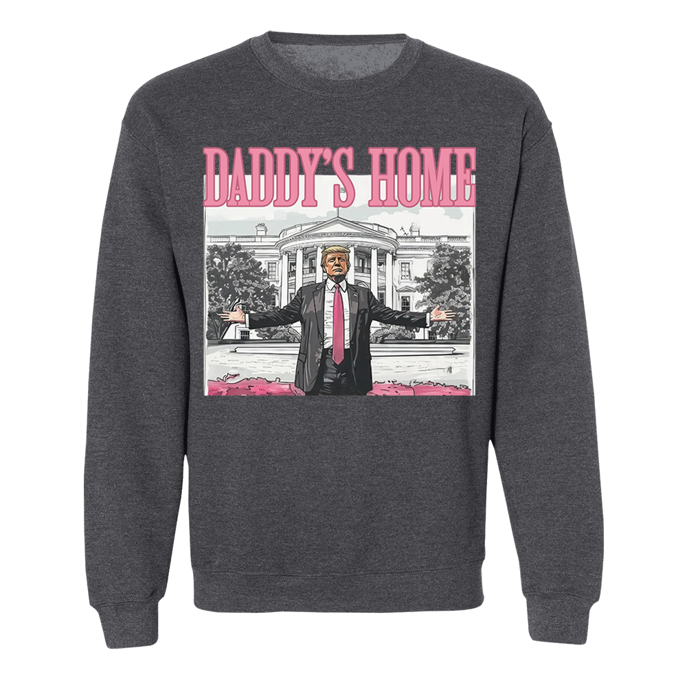 Daddys Home White House Pink Trump 2024