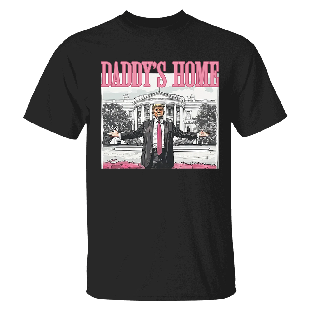 Daddys Home White House Pink Trump 2024