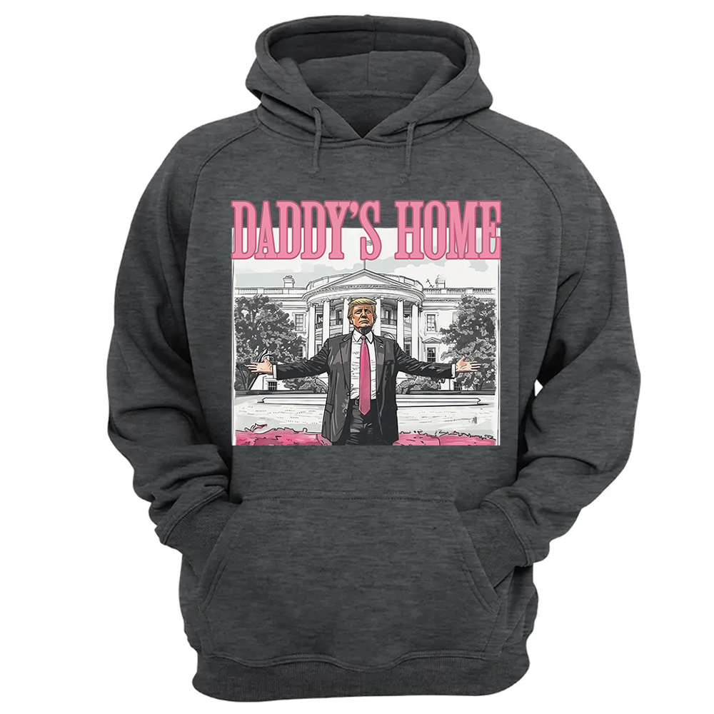 Daddys Home White House Pink Trump 2024