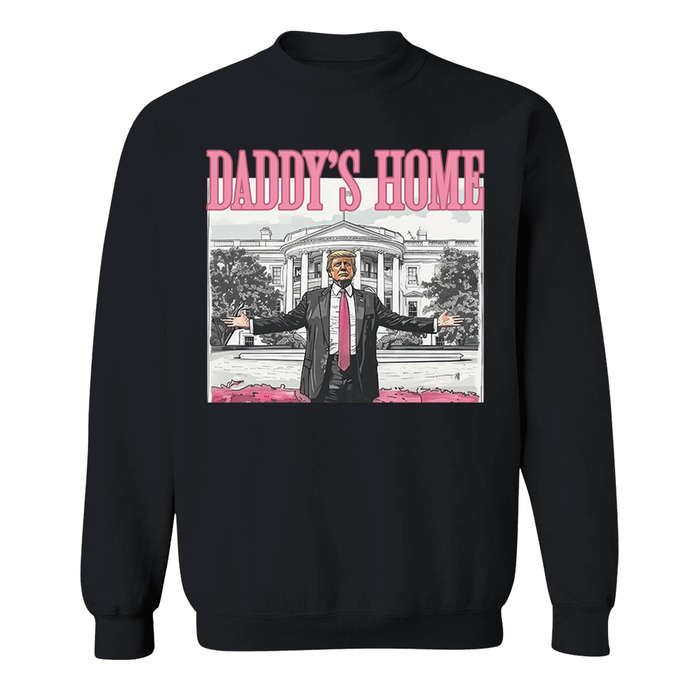 Daddys Home White House Pink Trump 2024