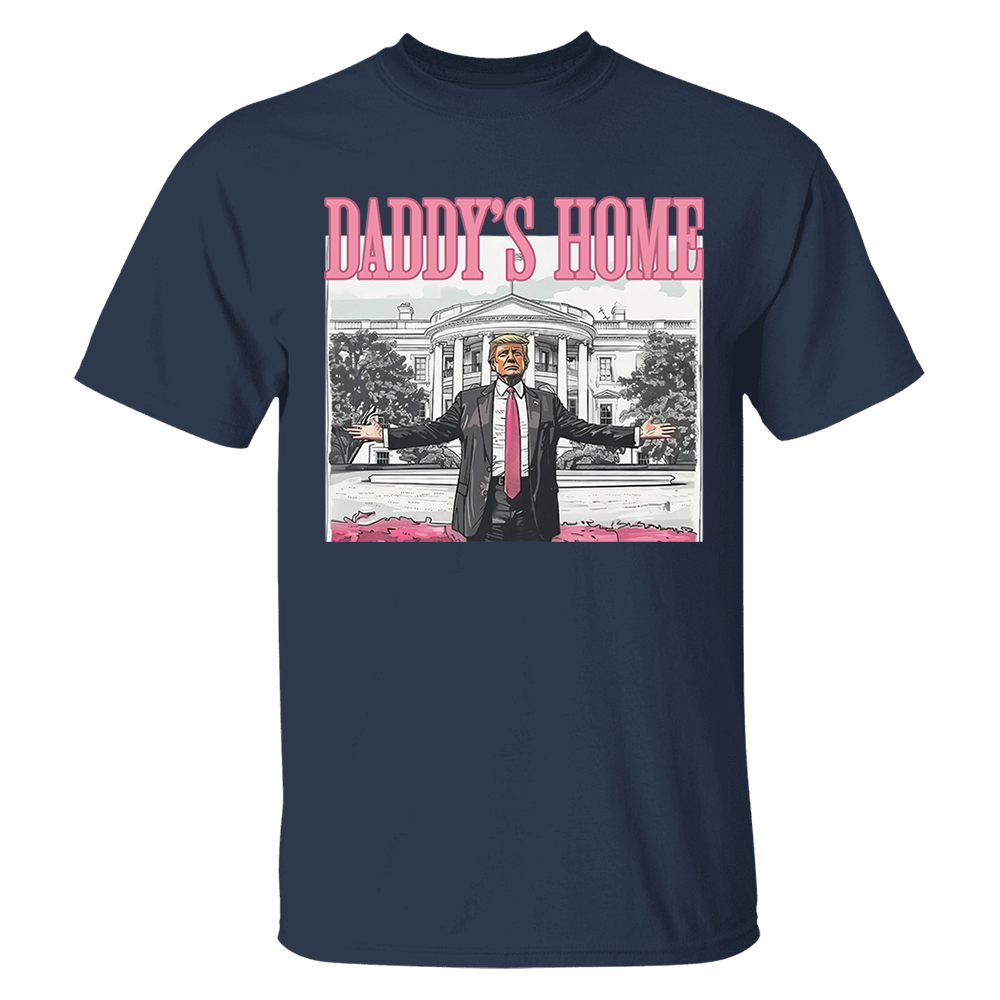 Daddys Home White House Pink Trump 2024