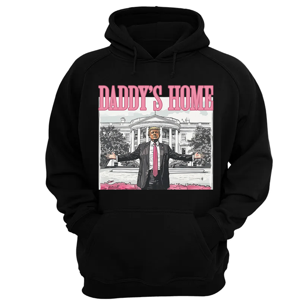 Daddys Home White House Pink Trump 2024