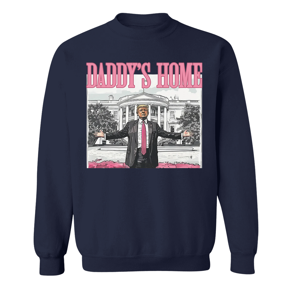 Daddys Home White House Pink Trump 2024