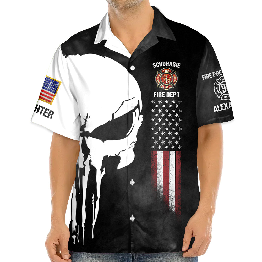 Sons of Fire Pride Duty Honor,  Personalized All Over Print Shirt For Firefighter T1807 Hv01