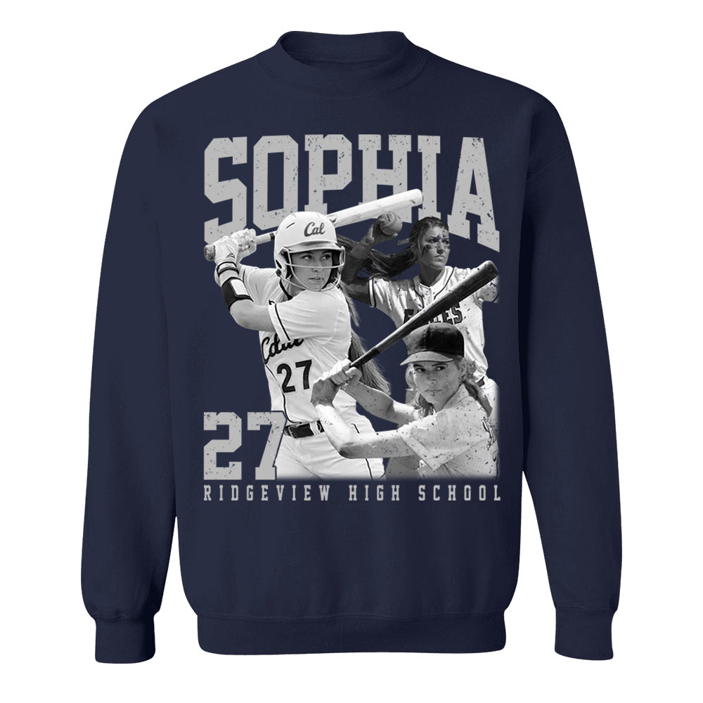Softball Lover - Personalized Washed Tee Custom Sport Players Sport Family NA04