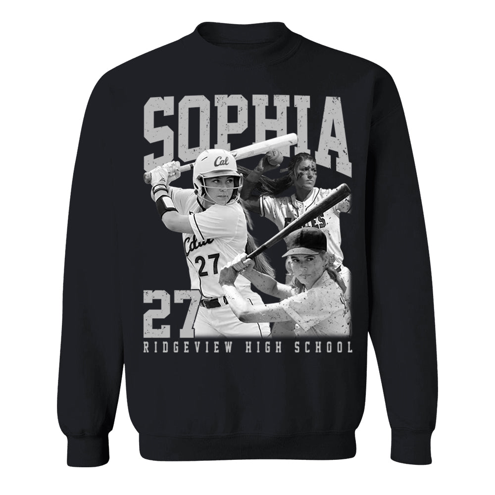 Softball Lover - Personalized Washed Tee Custom Sport Players Sport Family NA04