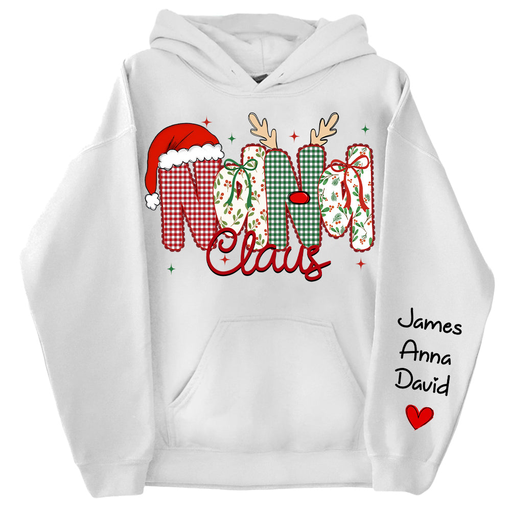 Gigi Claus Custom Sweatshirt - Best Family Christmas Gift for Grandma Na02 Nh00