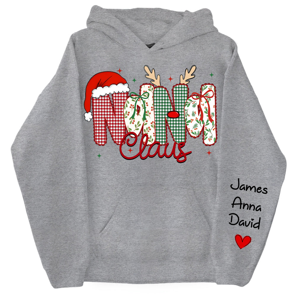 Gigi Claus Custom Sweatshirt - Best Family Christmas Gift for Grandma Na02 Nh00