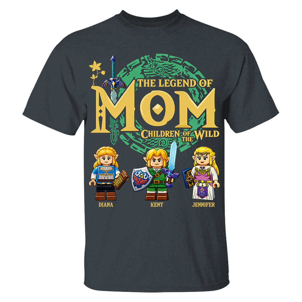 Personalized The Legend Of Mom Shirt - Children Of The Wild Shirt Gift For Mom 2026 VH01